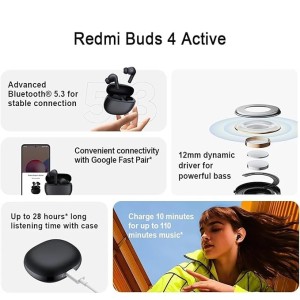 هندزفری بلوتوثی ردمی مدل Redmi Buds 4 Active در بروزکالا