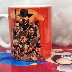 ماگ سرامیکی طرح Red Dead Redemption 2 در بروزکالا