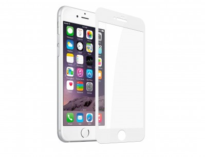 گلس فول iPhone 6S Plus سفید