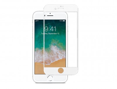 گلس تمام صفحه iPhone 8 سفید