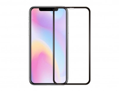 گلس فول iPhone XR مشکی