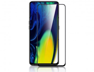 گلس فول سامسونگ A80 مشکی