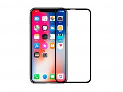 گلس فول iPhone XR مشکی