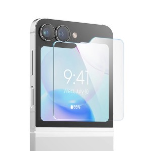 محافظ صفحه نمایش شیشه ای بادیگارد مدل FS مناسب برای گوشی موبایل سامسونگ Galaxy Z Flip 7