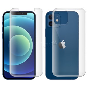 گلس هیدروژلی مات اپل iphone 12 به همراه محافظ پشت