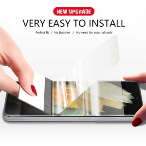 گلس هیدروژلی مات سامسونگ S23 Ultra به همراه محافظ پشت