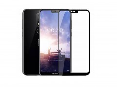 گلس فول نوکیا 6.1 Plus مشکی