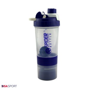 شیکر اسپایدر سه تکه مدل BS-43 گنجایش 0.5 لیتر (درب پیچی)