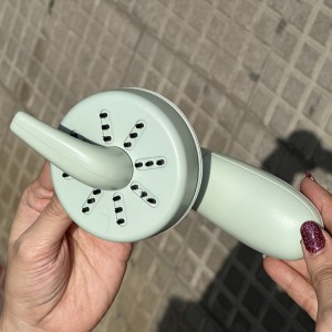 مینی جاروی شارژی رنگ سبز