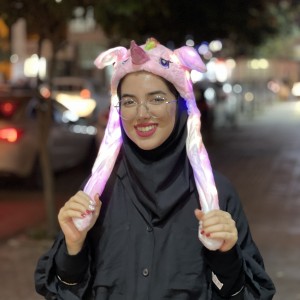 کلاه پمپی چراغدار