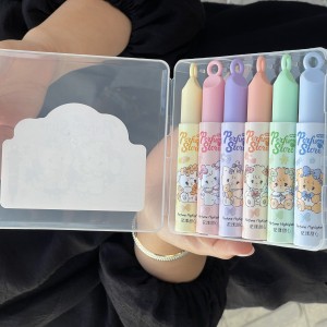 هایلایتر ۶ رنگ فانتزی