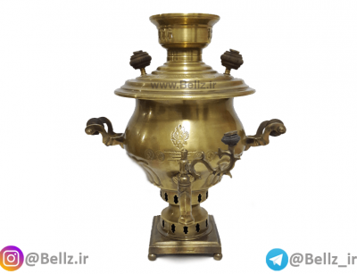 سماور ذغالی برنجی (کد ۲)