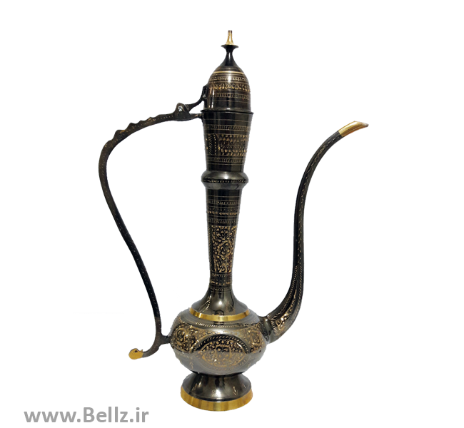 آفتابه (گلاب پاش) برنجی