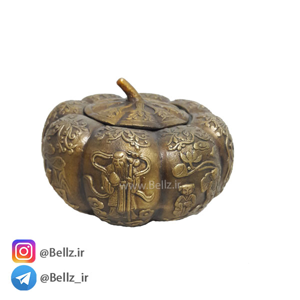 قندان برنزی نقش برجسته