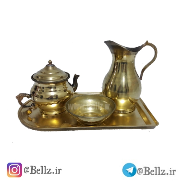 سرویس 4تکه سماور نیم لیتری
