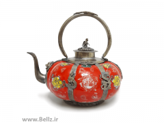قوری چینی (رنگ قرمز)
