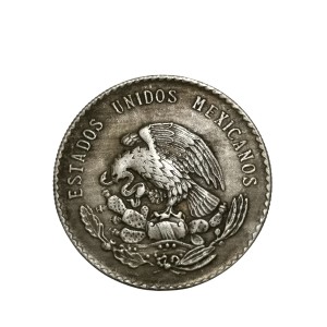 سکه 5 پزو مکزیک 1947 میلادی