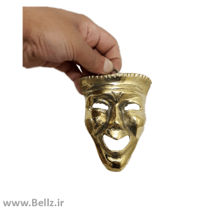 دیوار کوب ماسک برنجی