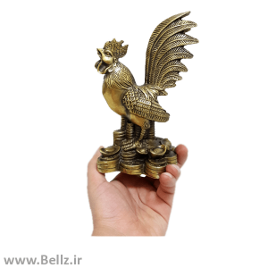 مجسمه خروس برنزی