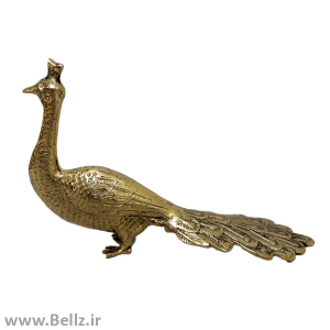 مجسمه طاووس برنجی