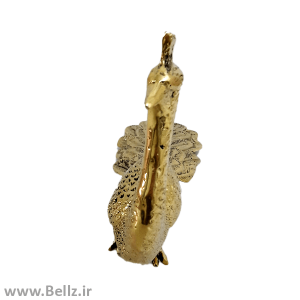 مجسمه طاووس برنجی