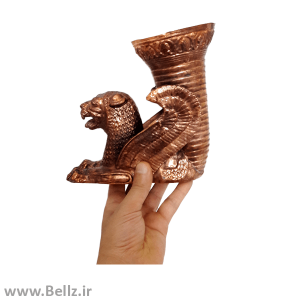 مجسمه ریتون مسی شیر بالدار