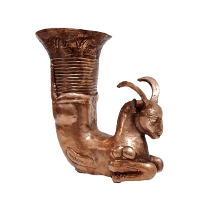 مجسمه ریتون قوچ مسی