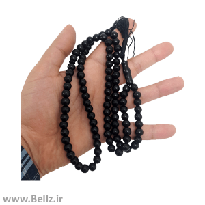 تسبیح سنگ عقیق سیاه (انیکس) ۱۰۱ دانه