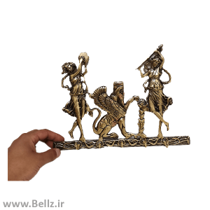 جا کلیدی دیوارکوب برنجی