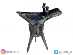 جام نقش دار فلزی