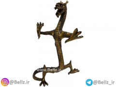 مجسمه اژدها برنزی