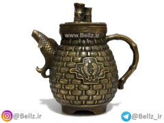 قوری برنزی طرح ماهی