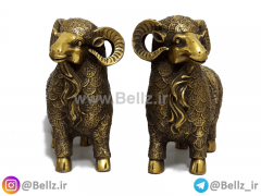 مجسمه قوچ برنز