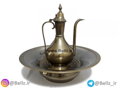 آفتابه و لگن برنجی