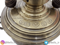 سماور ذغالی برنجی (کد ۲)