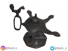 چراغ پیسوز برنجی ۴ شعله