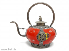 قوری چینی (رنگ آبی)