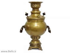 سماور ذغالی برنجی (کد ۶)