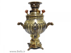 سماور ذغالی برنجی (کد ۸)