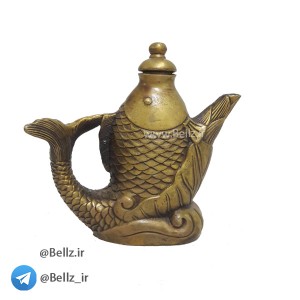قوری ماهی برنزی