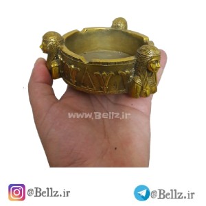 زیرسیگاری برنزی (طرح مصری)