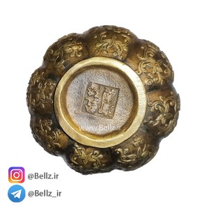 قندان برنزی نقش برجسته