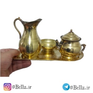 سرویس 4تکه سماور نیم لیتری