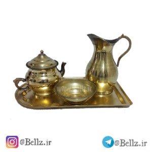 سرویس 4تکه سماور نیم لیتری