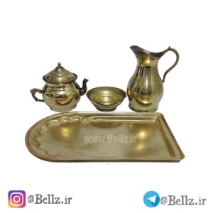 سرویس 4تکه سماور نیم لیتری