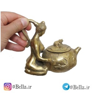 قوری زن برنزی