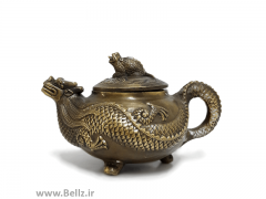قوری اژدها برنزی (طرح۳)
