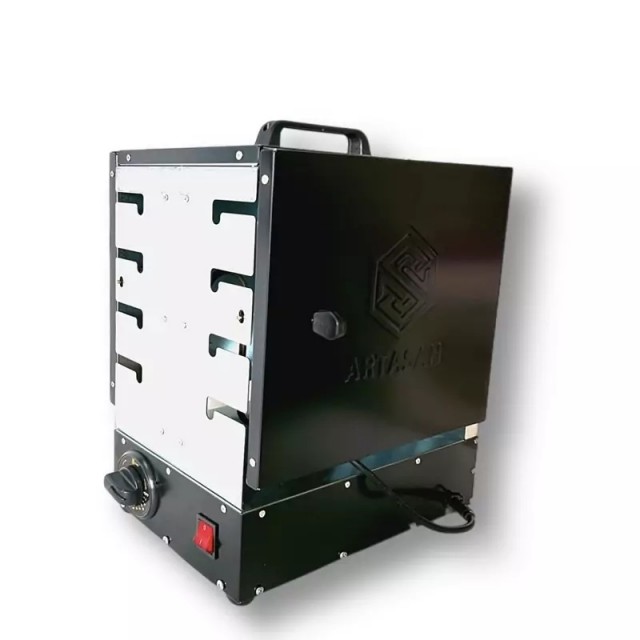 کباب پز آرتاسان مشکی 8 سیخ گالوانیزه