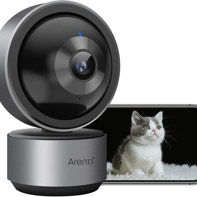 دوربین نظارتی هوشمند آرنتی Arenti Dome1 Ultra HD 3MP/2K Indoor Pan Tilt Zoom Privacy Camera