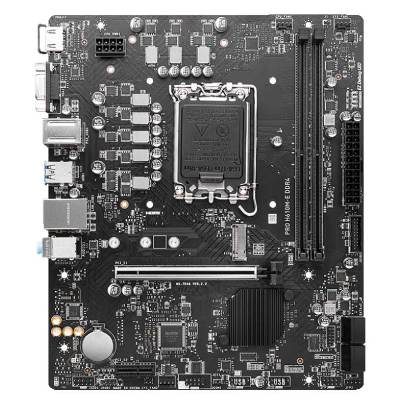 مادربرد ام اس آی Pro H610M-E DDR4
